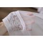 Firana z Haftem Bambus LEDA WHITE - 5